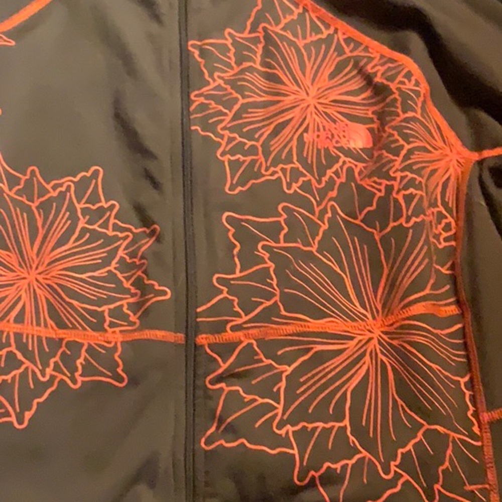 The north face zipper front jacket